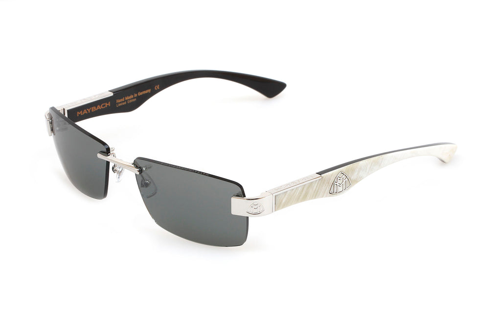 THE CHARACTER II - White Marbled Buffalo Horn / Black Backing